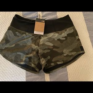 Camo North Face Run Shorts